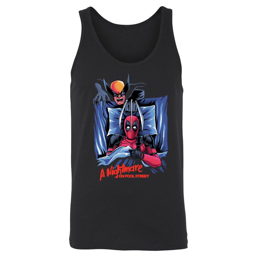 Unisex Jersey Tank - QJAD4KTX - Black - 1