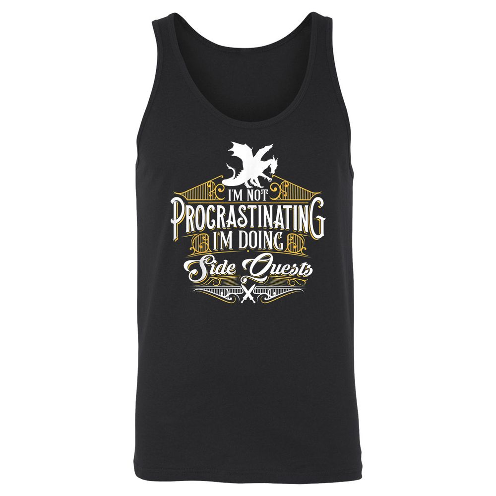 Unisex Jersey Tank - P973SGVU - Black - 1