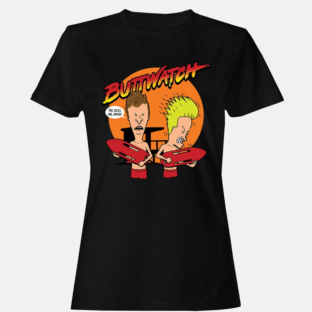 Women's T-Shirt - 38RF89W8 - Black - 1