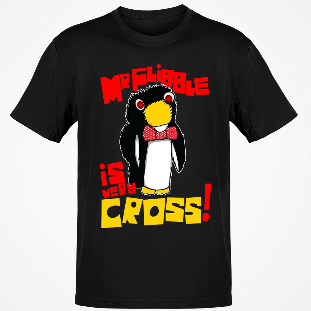 Mr Flibble is very Cross - Black - 1