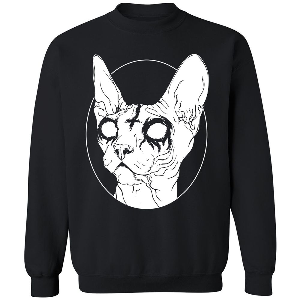 Classic Unisex Sweatshirt - ANJGNWAM - Black - 1
