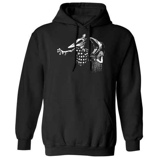 Classic Unisex Hoodie - 3PE1V24C - Black - 1