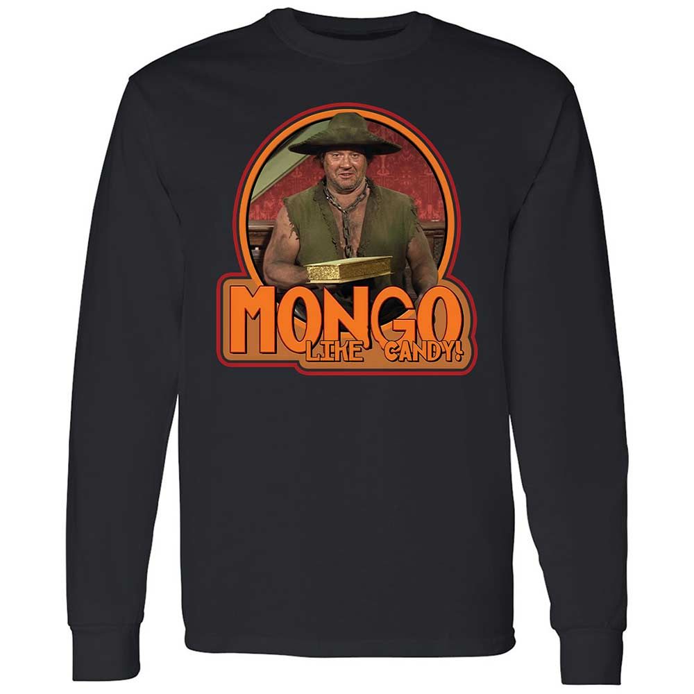 Long Sleeve T-Shirt - B2P8YYX2 - Black - 1