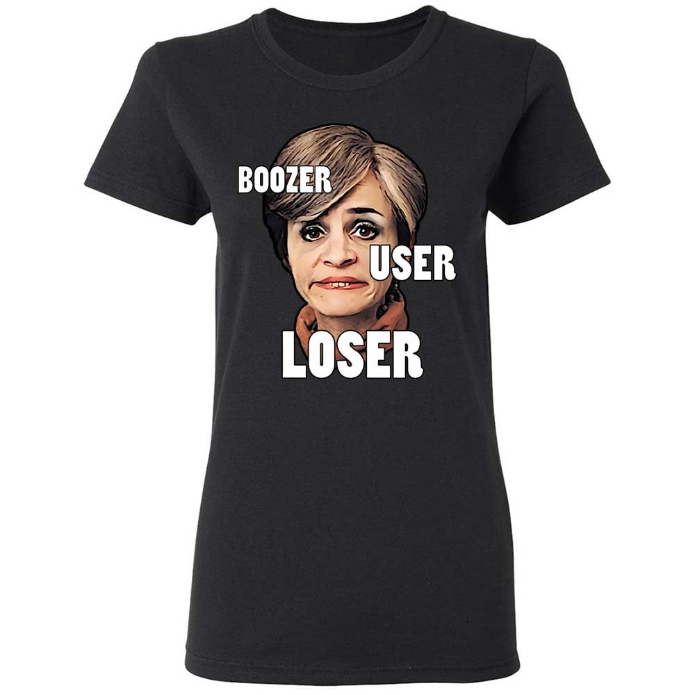 I was a boozer, a user, and a loser - Black - 1