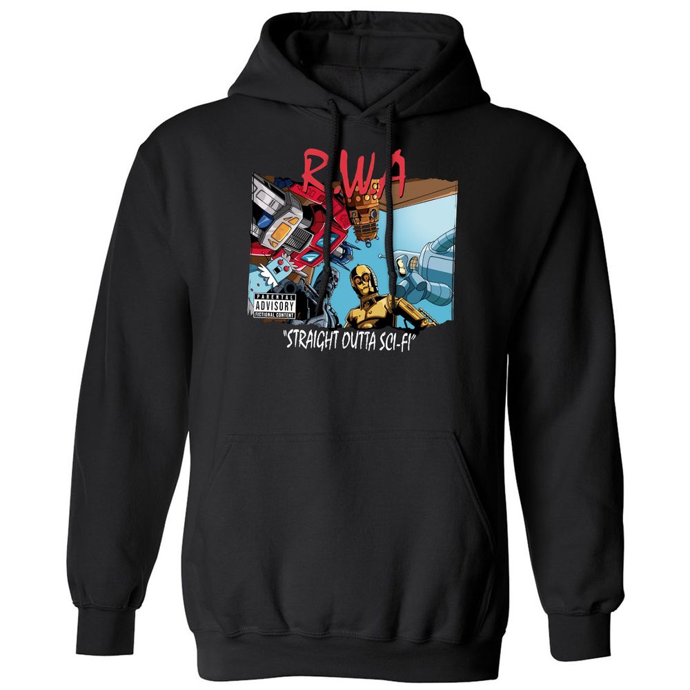 Classic Unisex Hoodie - LWMCKUN9 - Black - 1