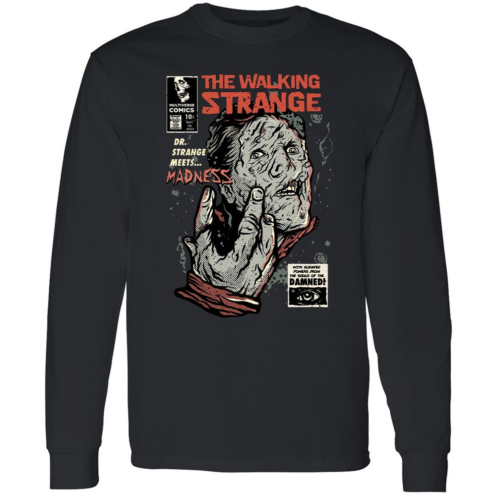 Long Sleeve T-Shirt - YEWEL1U3 - Black - 1