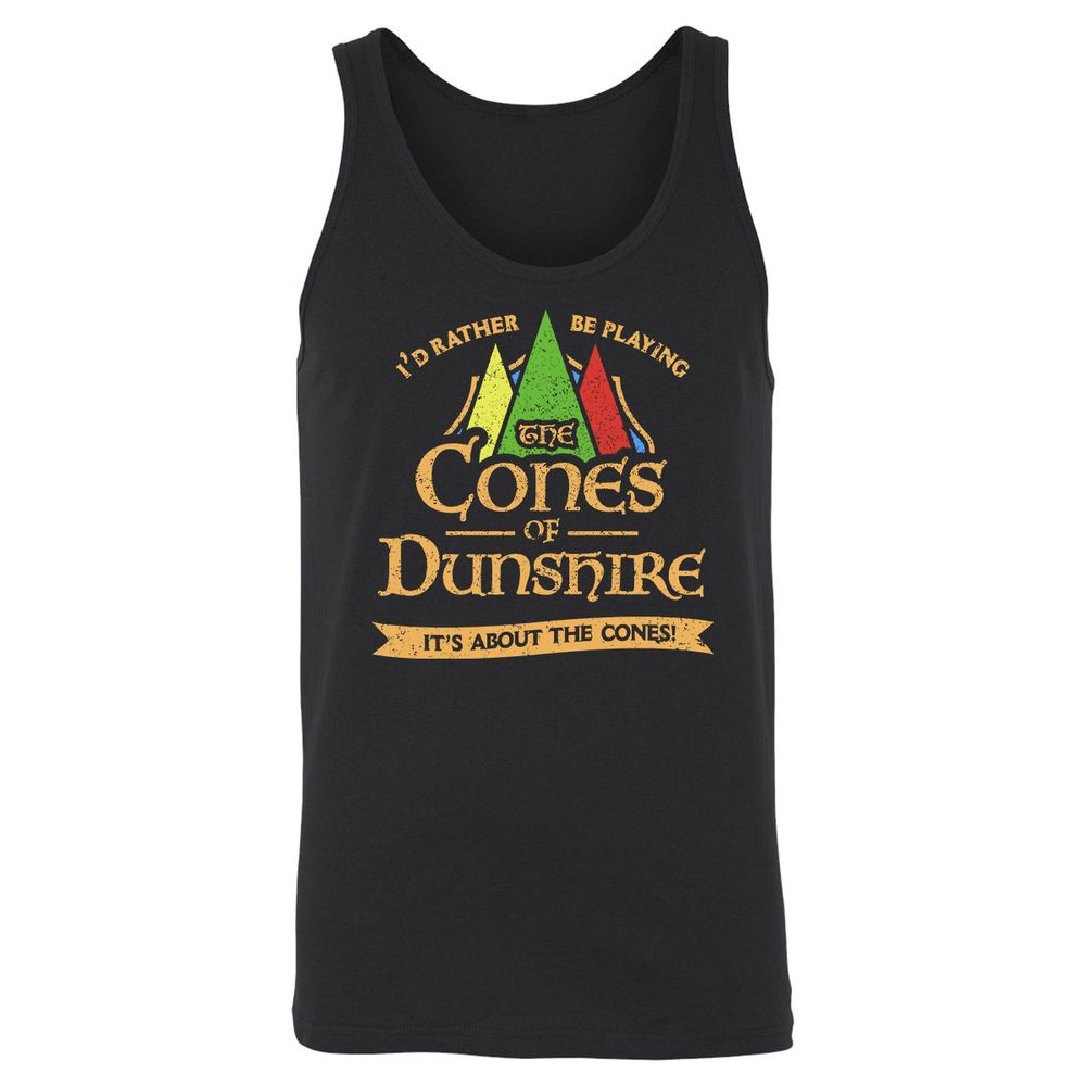 Unisex Jersey Tank - 7CM4YCME - Black - 1