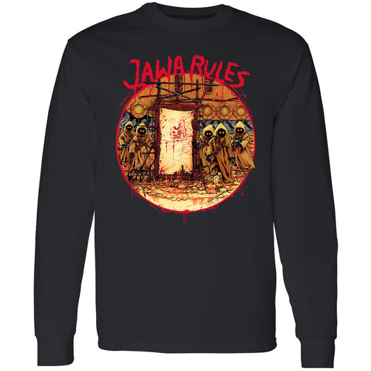 Long Sleeve T-Shirt - HUH5HDRT - Black - 1