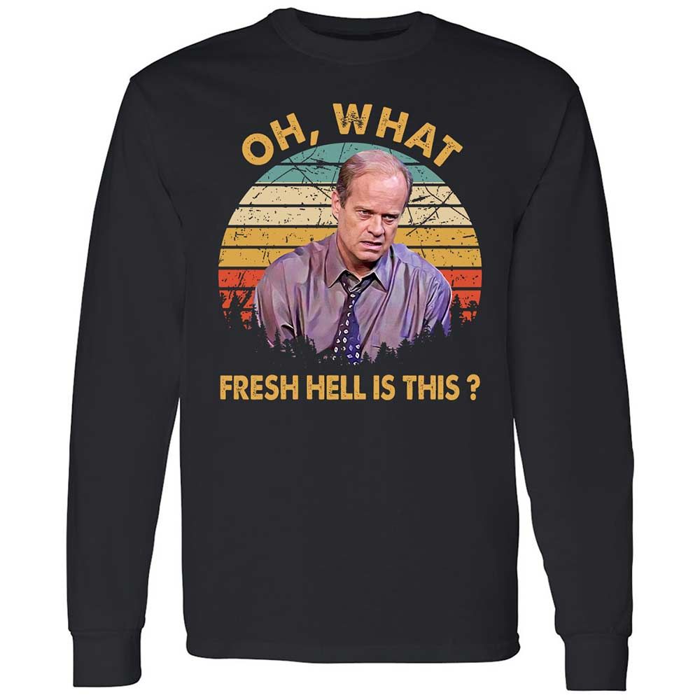 Oh What Fresh Hell Is This - Black - 1