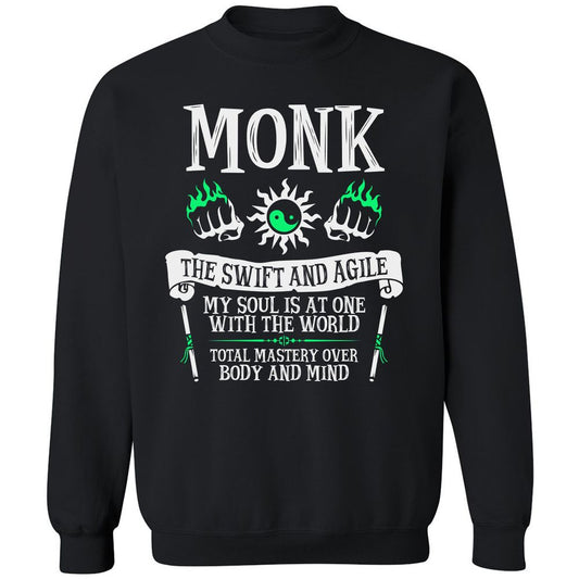 Classic Unisex Sweatshirt - HRZ6DKD7 - Black - 1