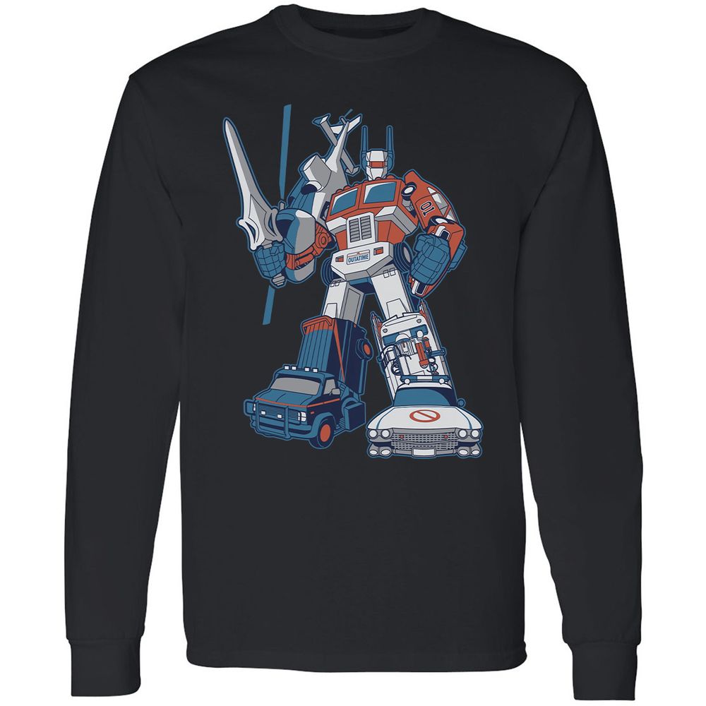 Long Sleeve T-Shirt - RFGZE3G5 - Black - 1