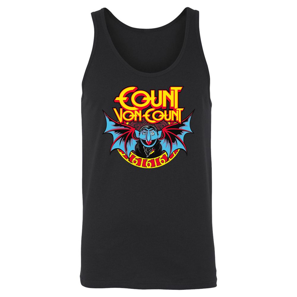 Unisex Jersey Tank - SEVLQLF4 - Black - 1