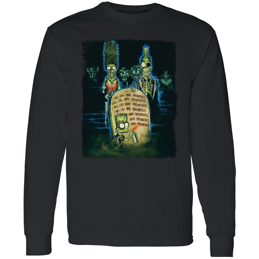 Long Sleeve T-Shirt - Y1N2NKVE - Black - 1
