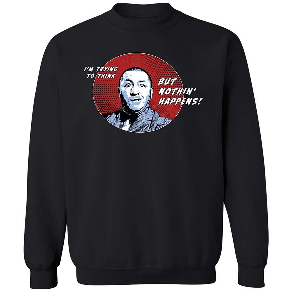 Classic Unisex Sweatshirt - S6EETZLS - Black - 1