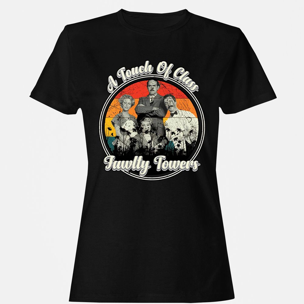 Women's T-Shirt - LNVHA5EQ - Black - 1