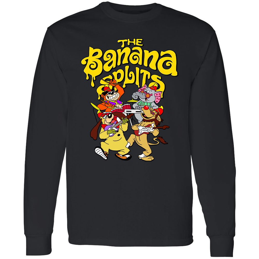 Long Sleeve T-Shirt - KF54AQX5 - Black - 1