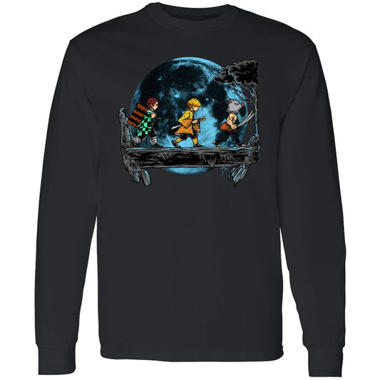 Long Sleeve T-Shirt - MPYNYBVR - Black - 1