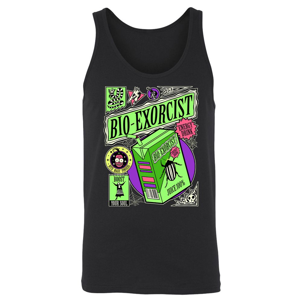 Unisex Jersey Tank - FGLYP5ED - Black - 1