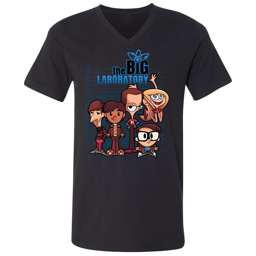 Unisex V-Neck T-Shirt - MA2MKFUB - Black - 1