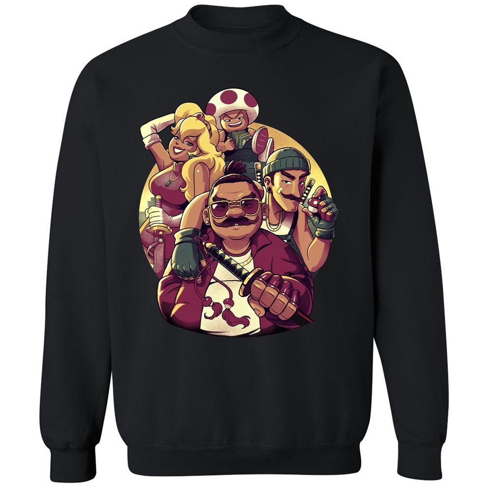Classic Unisex Sweatshirt - MBCTPFEP - Black - 1