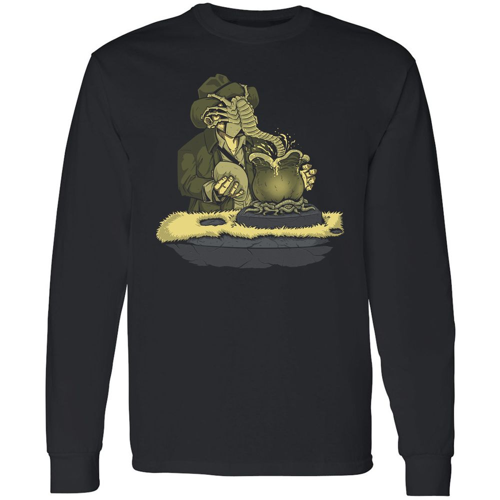Long Sleeve T-Shirt - 3T9ENYA4 - Black - 1