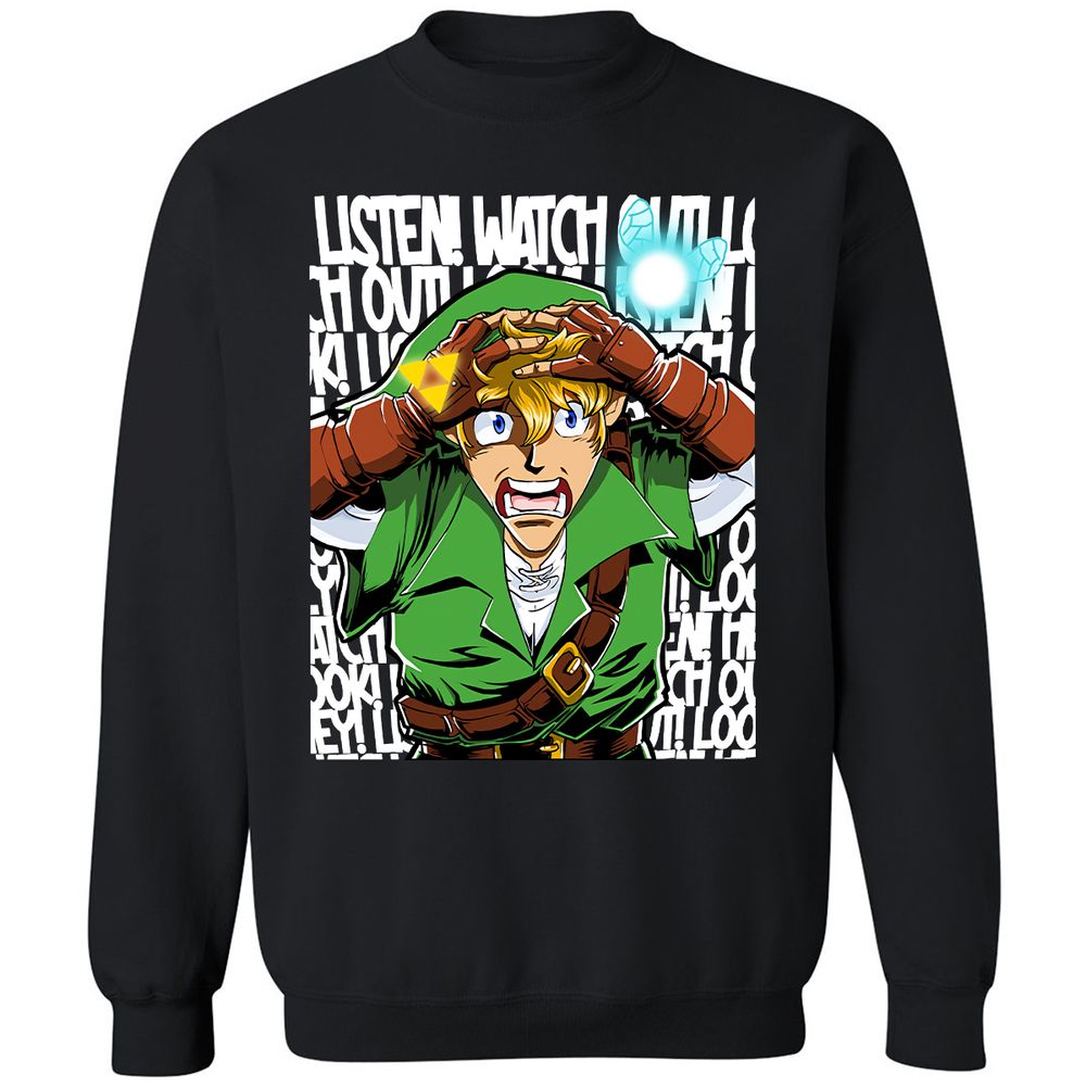 Classic Unisex Sweatshirt - EBH6BSNG - Black - 1
