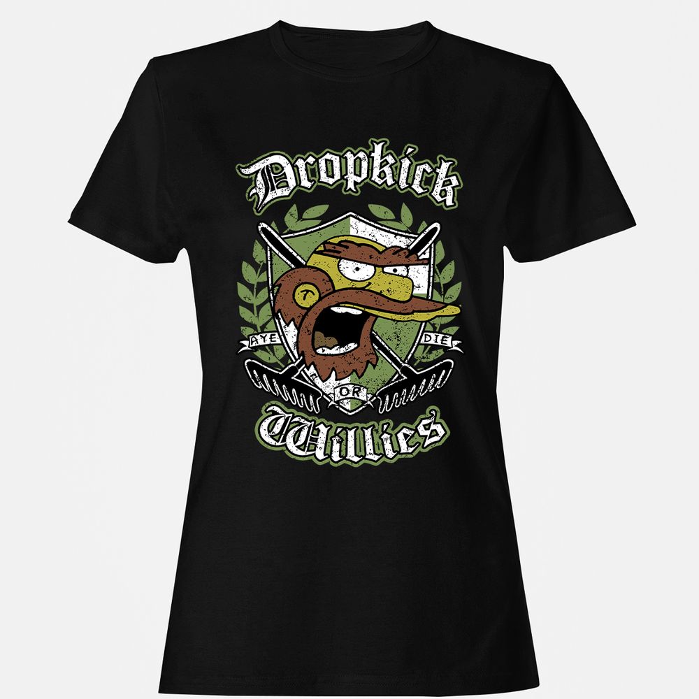 Women's T-Shirt - JQ9ZSDL5 - Black - 1