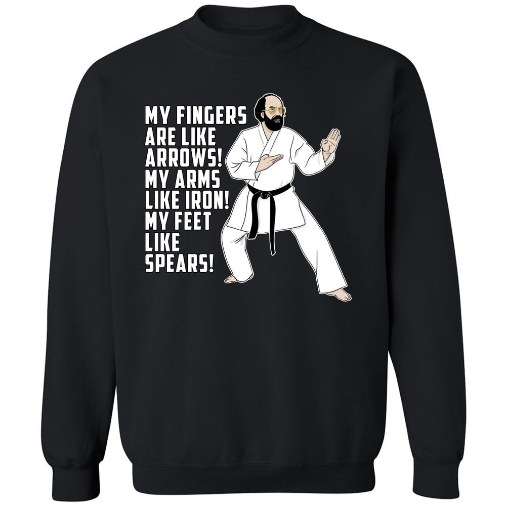 Classic Unisex Sweatshirt - C5XVP9KJ - Black - 1