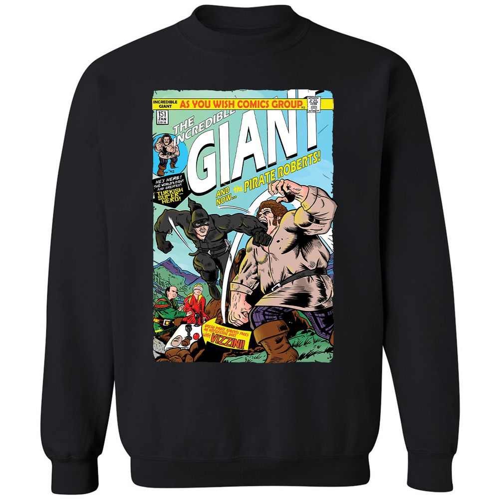 Classic Unisex Sweatshirt - 5U1ZE32Q - Black - 1