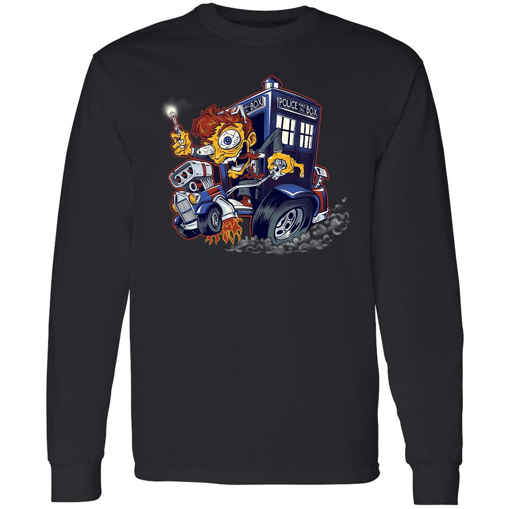 Long Sleeve T-Shirt - L6JUGJME - Black - 1