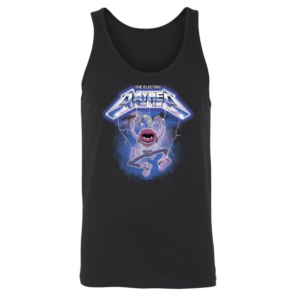 Unisex Jersey Tank - RWLV1CAV - Black - 1