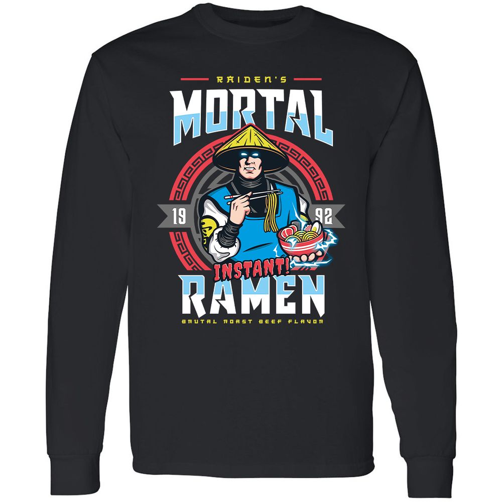 Long Sleeve T-Shirt - QPQF5W2G - Black - 1