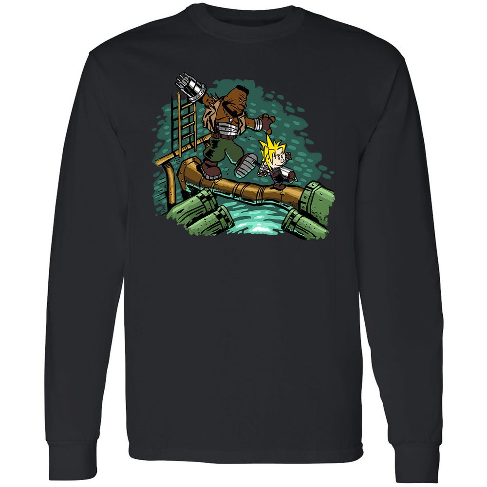 Long Sleeve T-Shirt - 4ZWFUU8Z - Black - 1