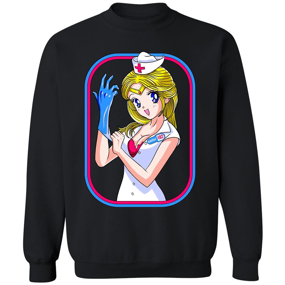 Classic Unisex Sweatshirt - YGB5FL96 - Black - 1