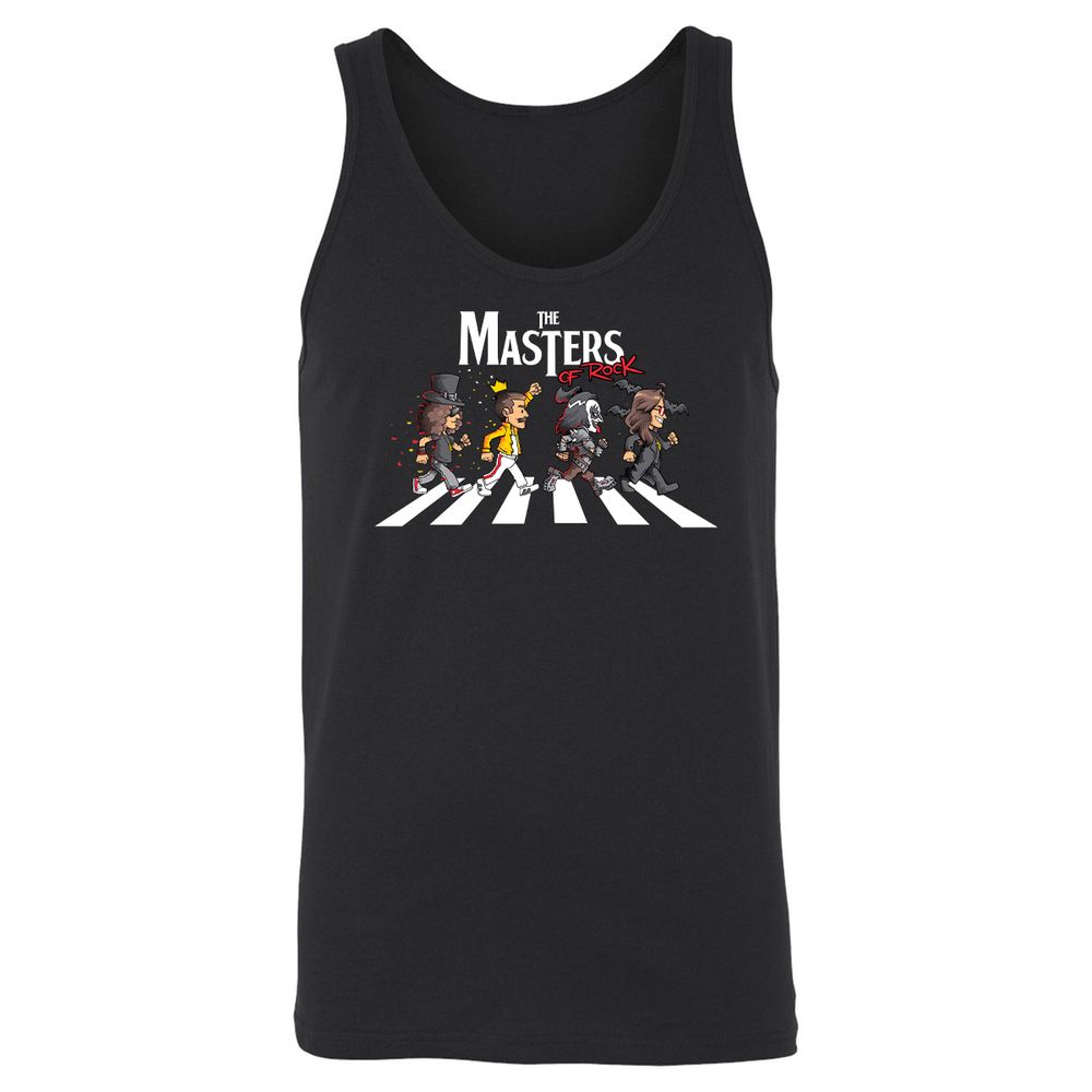 Unisex Jersey Tank - RENDJQN9 - Black - 1