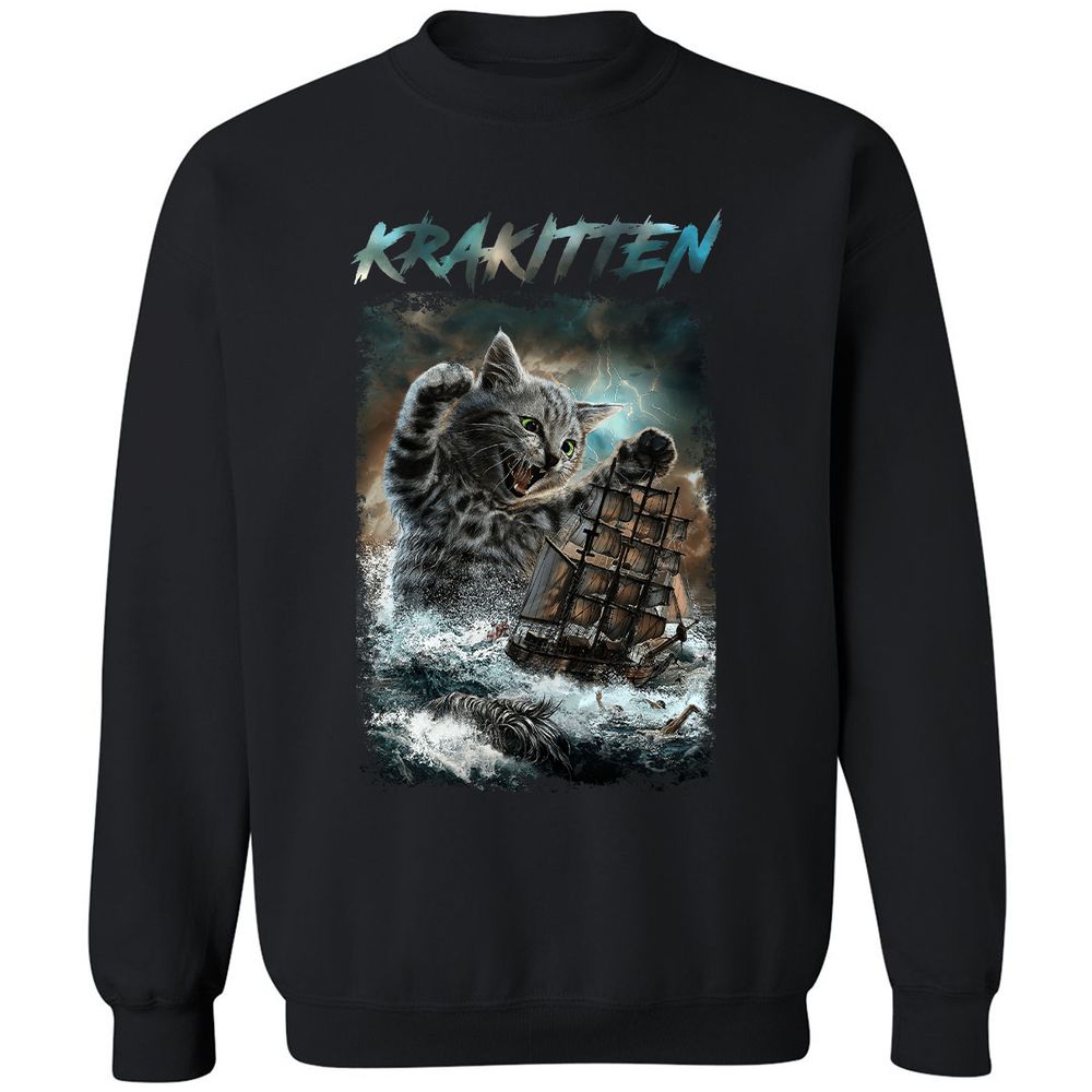 Classic Unisex Sweatshirt - 255ZG5QG - Black - 1