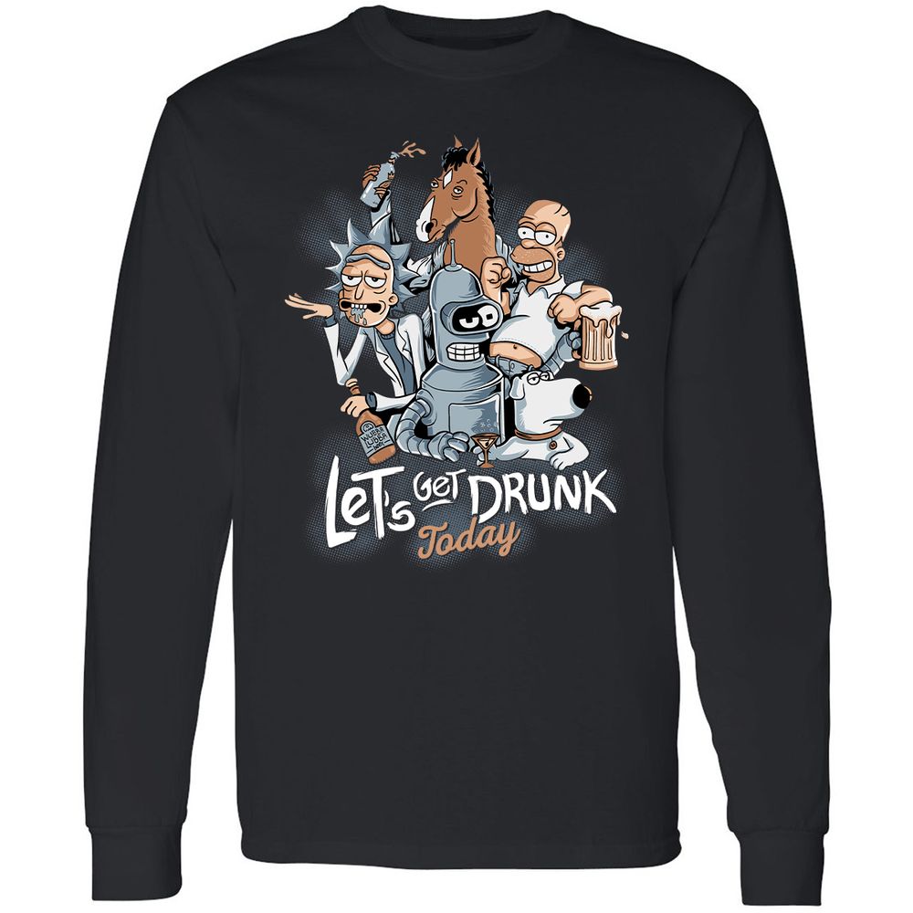 Long Sleeve T-Shirt - JDUNAUYS - Black - 1