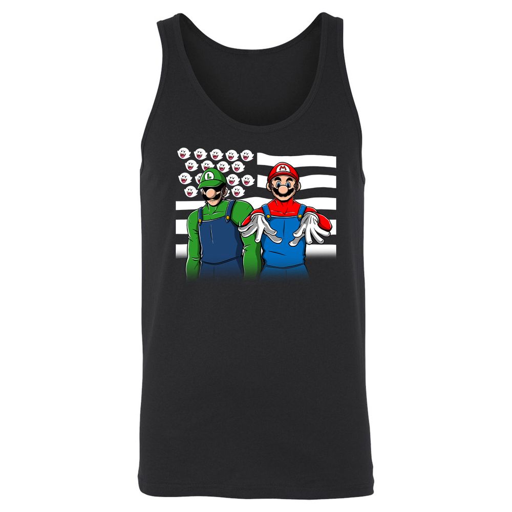 Unisex Jersey Tank - NHDQPE22 - Black - 1
