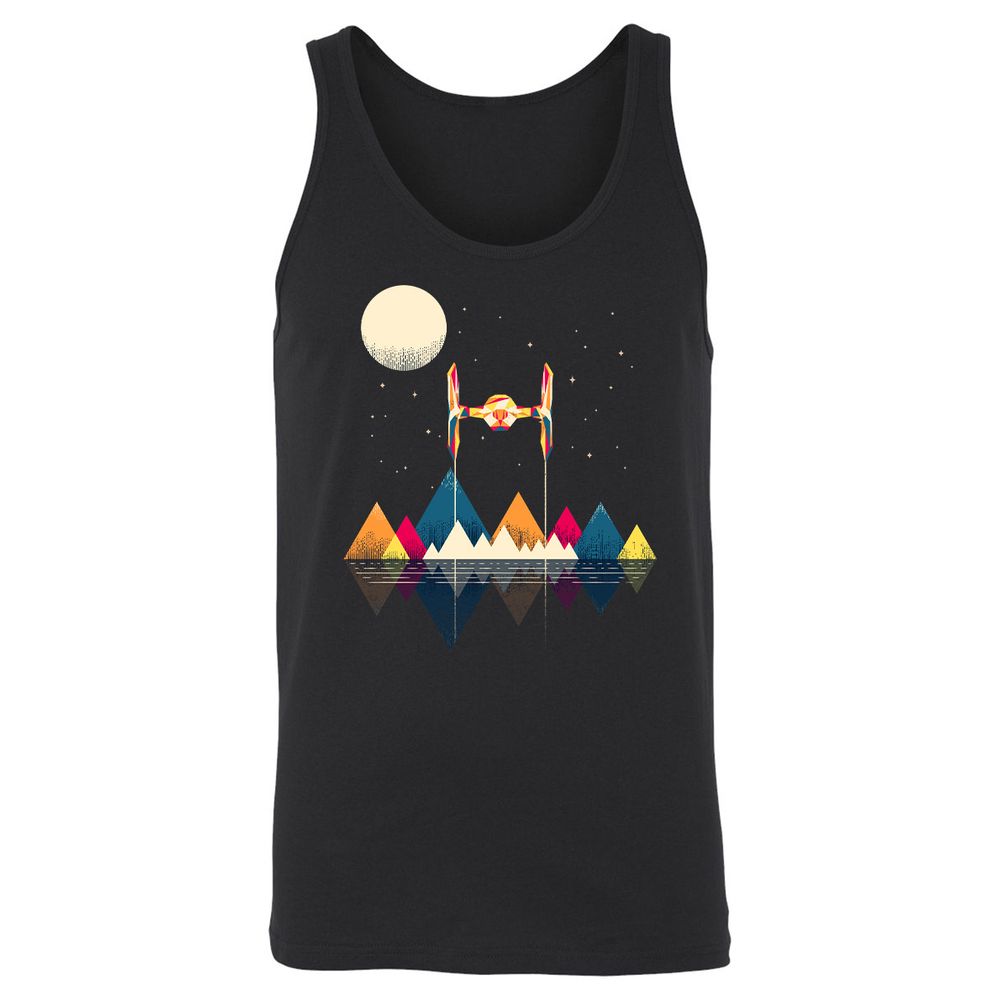 Unisex Jersey Tank - 66DNYKRZ - Black - 1