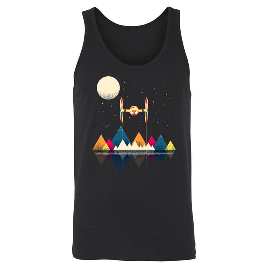 Unisex Jersey Tank - 66DNYKRZ - Black - 1