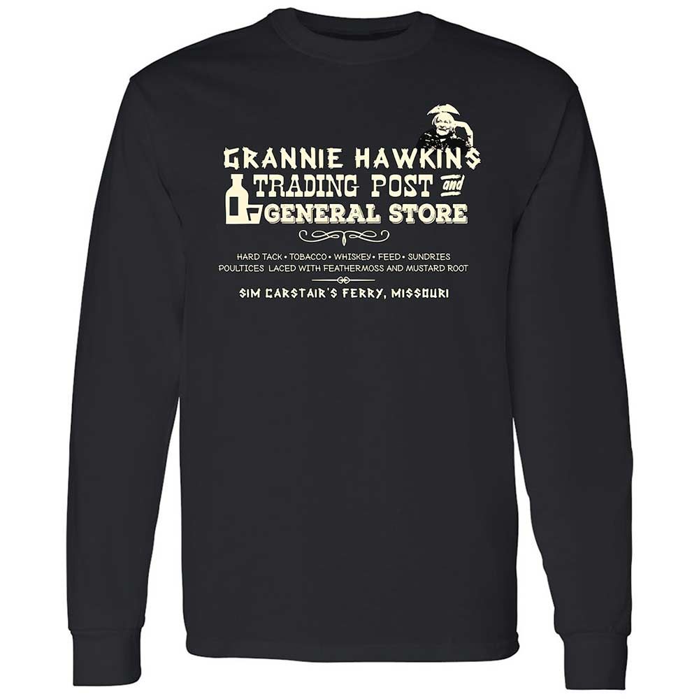 Long Sleeve T-Shirt - BEE2HQ6E - Black - 1