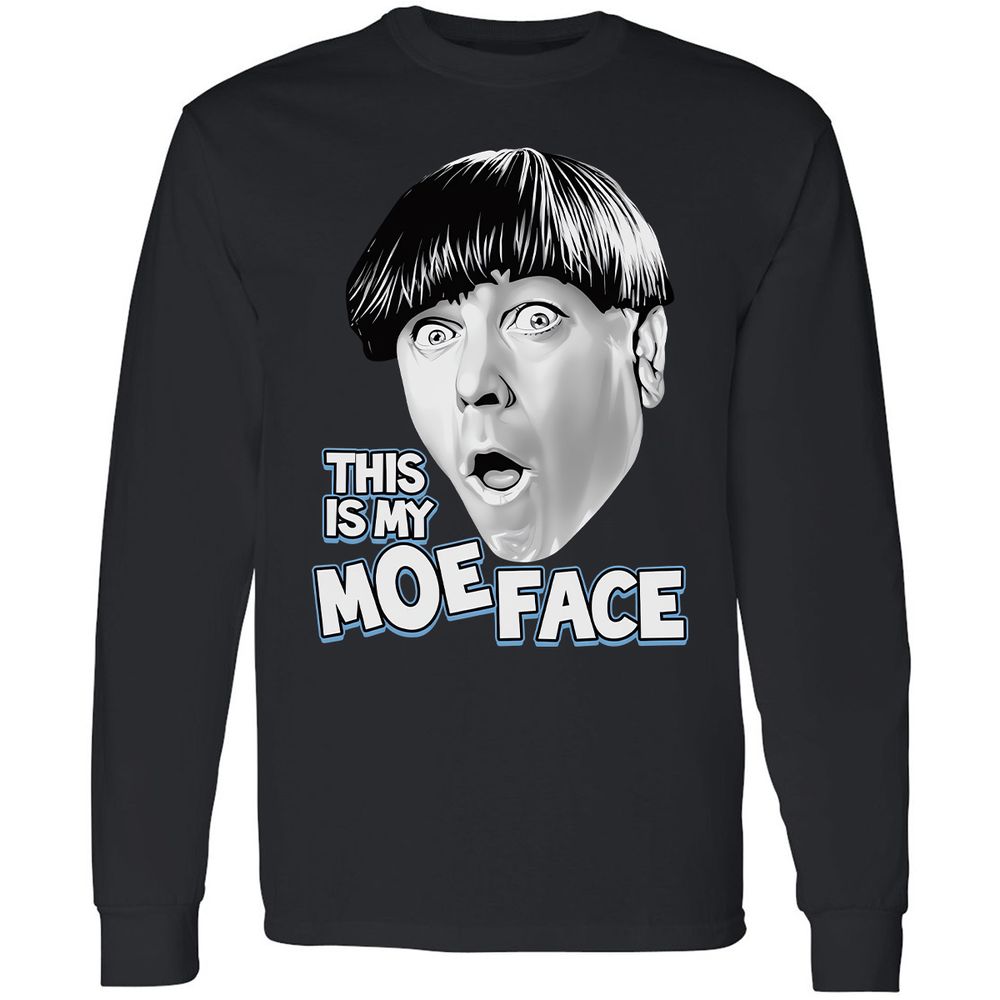 Long Sleeve T-Shirt - C8WGB5RB - Black - 1