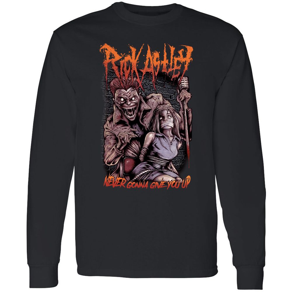 Long Sleeve T-Shirt - 4XHQL4G7 - Black - 1