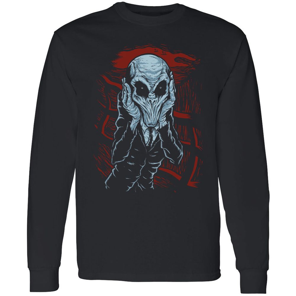 Long Sleeve T-Shirt - 5DBD1R26 - Black - 1