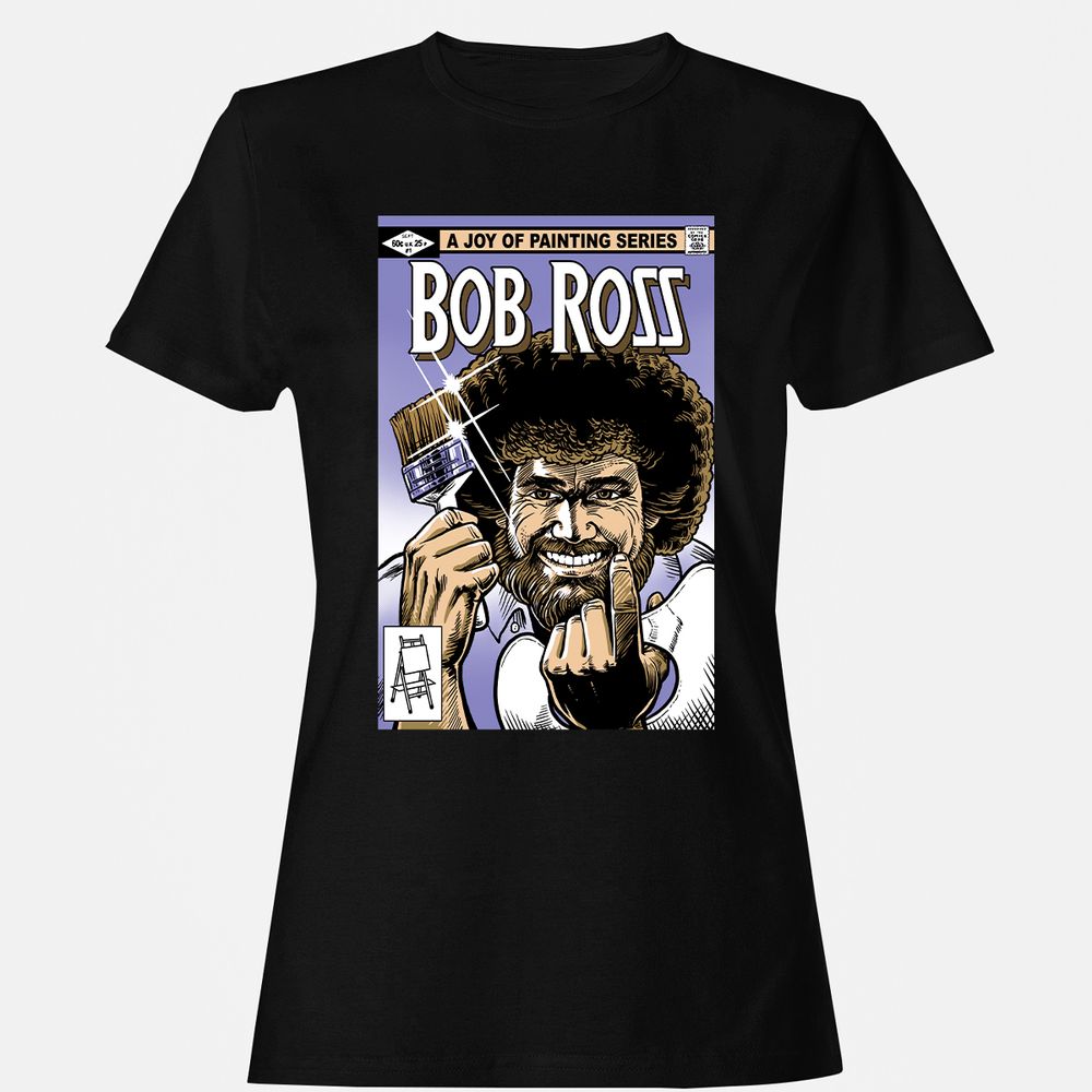 Women's T-Shirt - HF323RUF - Black - 1