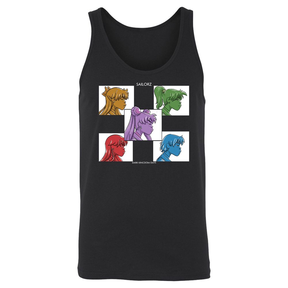 Unisex Jersey Tank - 6D4U5S9H - Black - 1