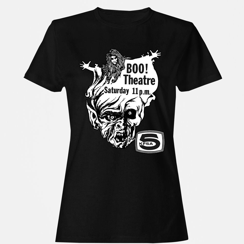 Women's T-Shirt - K5X9P1D4 - Black - 1