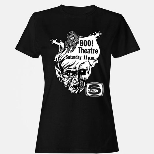 Women's T-Shirt - K5X9P1D4 - Black - 1