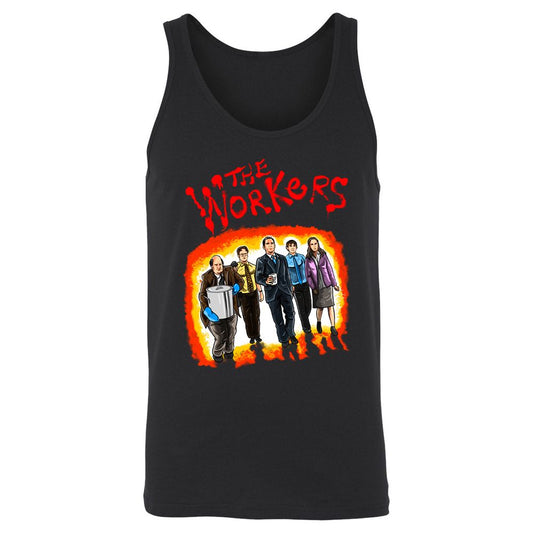 Unisex Jersey Tank - D178WL1H - Black - 1