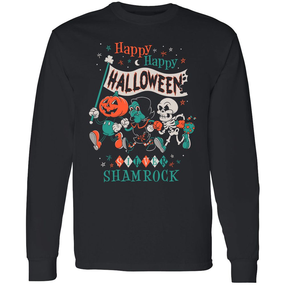 Long Sleeve T-Shirt - REFVR8ES - Black - 1